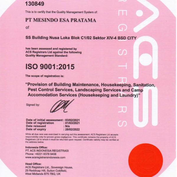 ISO-9001:2015